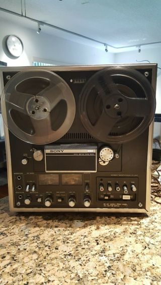 Vintage Sony Tc - 640 Stereo Reel To Reel Tape Recorder 3 Motors/3 Heads 2 Chips