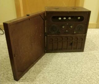Rare Vintage Rca Radiola 26 - Portable Battery Tube Radio 2