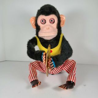 Vintage Daishin Japan Musical Jolly Chimp Toy Story Monkey Box 2