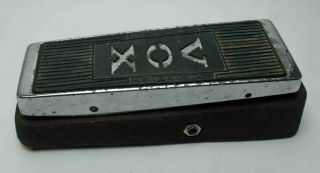 Vintage Vox V846 Wah Effects Pedal Made In Italy