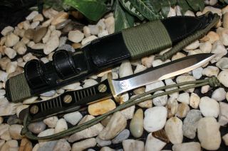 Rare Vintage Ek Commando Knife Co Usa Richmond Va 12.  5 " Survival Fighting Knife