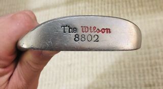 Vintage Wilson 1964 8802 Putter Non Arnold Palmer