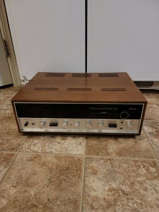 Vintage Sansui Am/fm Stereo Tuner Amplifier 5000a Wood Case