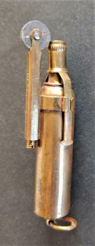 Vintage Early Brass IMCO / JMCO Lighter Circa 1920 Patent A Rare & Hard to Find 2