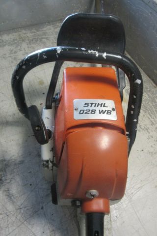 VINTAGE STIHL 028 WOODBOSS CHAINSAW WITH 20 