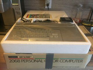 Vintage Timex Sinclair 2068 Personal Color Computer.  1 Day 1of 2