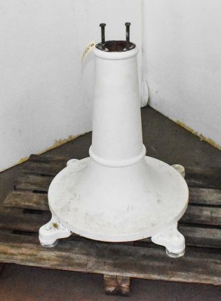 Vintage Cast Steel Machine Pedestal Round (ctam 4566)