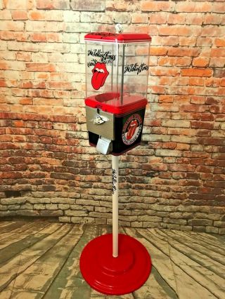 The Rolling Stones inspired vintage gumball machine candy dispenser man cave 2