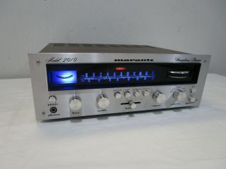 Vintage Marantz 2010 Stereo Receiver W/ Led Upgraded Dial Lamps - - - - - - - - - - Cool