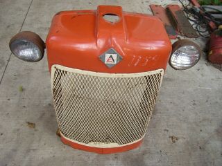 Vintage Allis Chalmers D 17 Tractor - Grille Housing & Screen Assembly - 1958