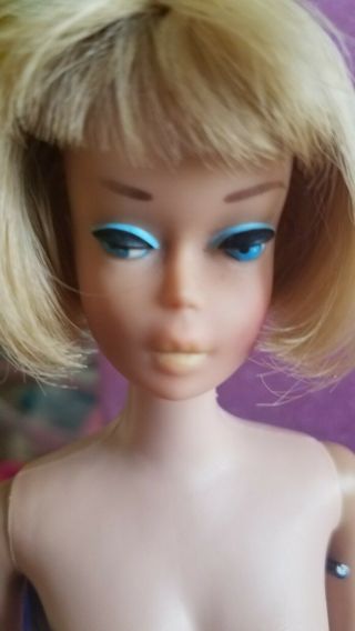 Mattel Barbie Vintage American Girl Light Blonde,  Almost Perfect