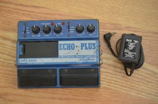 Digitech Echo Plus Pds8000 8 Second Delay Sampler Vintage Guitar Effects Pedal