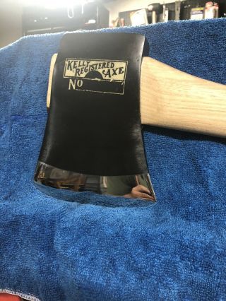 Vintage Kelly Registered Axe With Handle Label