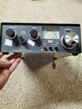 Mfj Versa Tuner V Mfj - 989c Antenna Tuner Ham Radio Vintage
