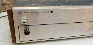 Vintage Sony TAN - 5550 Vfet Power Amplifier Amp 2