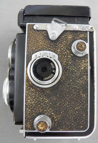 Vintage ca 1950 Rolleiflex 3.  5 Compur Rapid Camera, 3