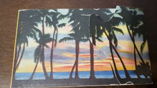 Vintage Hawaii Postcard 1 Booklet 15 Postcards