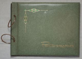 Vintage Post Card Album Early 1900s