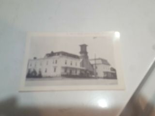 Vintage Centralia,  Pa.  B & W Post Card Of St.  Ignatius Church Very Rare