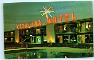 Catalina Motel Lexington Kentucky Ky Vintage Postcard E49