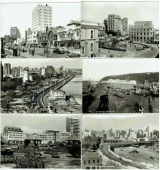 Old Postcards Durban Etc South Africa Artco Real Photos Vintage C.  1950