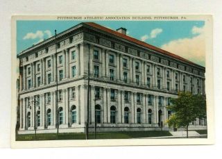 Pittsburgh Pennsylvania Athletic Association Building Vintage Postcard
