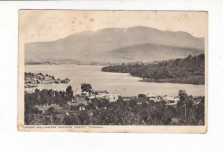 Tasmania Hobart Mt Wellington 1924 British Empire Exhibition Vintage Postcard Au