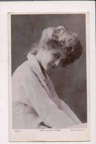 Vintage Postcard Pauline Chase American Stage Actress