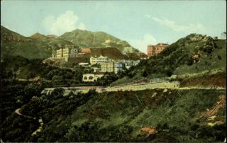 The Peak Hong Kong China Vintage Postcard 1075345