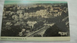 Vintage Postcard Of Wahpeton,  North Dakota 1915
