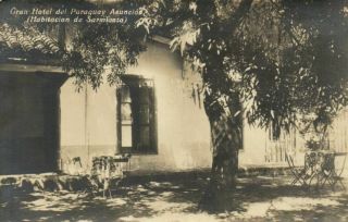 Pc Paraguay,  Gran Hotel Del Paraguay Asuncion,  Vintage Postcard (b22238)