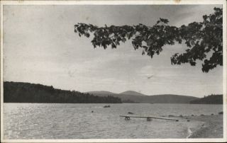 Hatchery Landing Green Lake Maine Vintage Postcard By Luther S Phillips