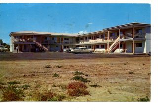 Western Hills Motel - Old Car - Roosevelt - Utah - 1961 Advertising Vintage Postcard