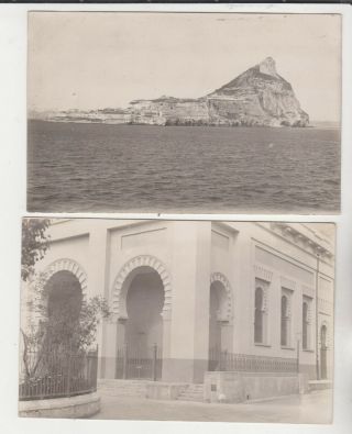 Five Vintage Photo ? Postcards - Gibraltar