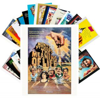 Postcards Pack [24 Cards] Monty Python Vintage Movie Posters Cc1363