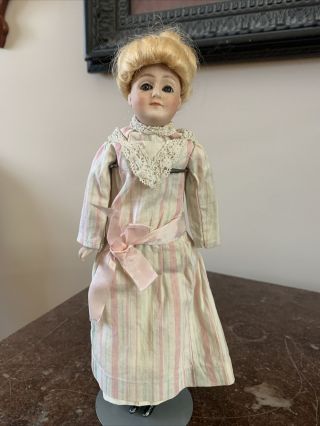 Antique 10 Inch German Kestner Gibson Girl Doll Perfect Cabinet Size