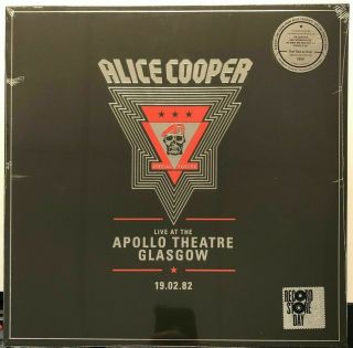 Still Alice Cooper Live At The Apollo Theater Glasgow 19.  02.  82 Rsd 2020