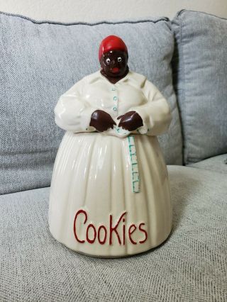 Vintage 1940s Mccoy Lady Cookie Jar