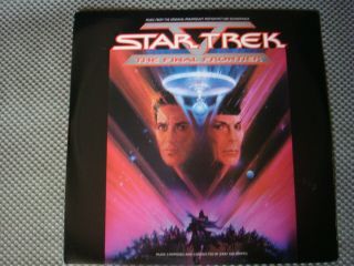 Star Trek The Final Frontier Soundtrack Record Album Vinyl Lp