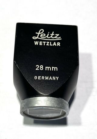 Leica 28mm Viewfinder Vintage (black) Slooz