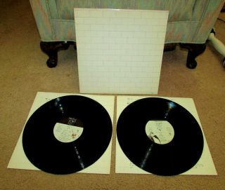 1979 Pink Floyd The Wall 2 Lp Vinyl Set Bl36184