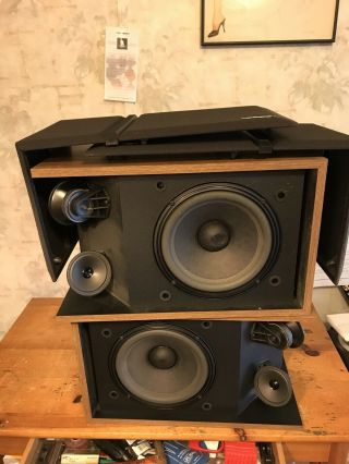 Vintage Bose 301 Series Iii Speakers In Very - Sound Great