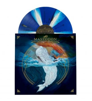 Mastodon Leviathan Lp Blue W/ Splatter & White Pinwheels Vinyl /1000 Relapse