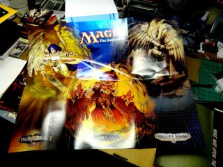 Magic The Gathering Mtg Tcg Promo Poster Planar Chaos Very Rare Page