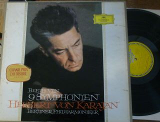 Karajan / Beethoven The 9 Symphonies / Dgg Skl 101 - 8