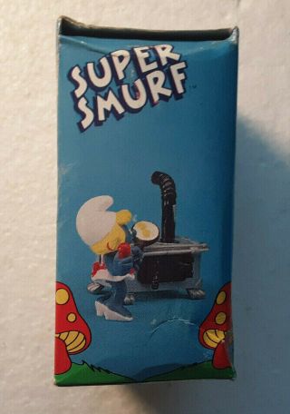 Smurfs Smurfette Kitchen Rare Vintage Toy Figure Schleich 1981 6750 3