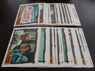 1981 Donruss Dukes Of Hazzard Series 3 Complete Card Set (1 - 44)