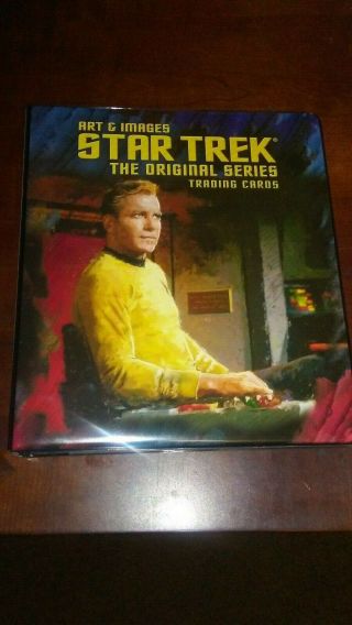 Art & Images Star Trek The Series Album,  Base Set,  2 Chase See Descript.