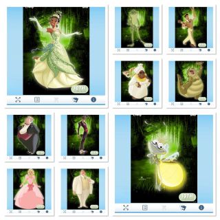 Topps Disney Collect Princess And The Frog 10th Anniversary Set With Award