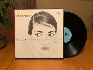 Maria Callas Lucia Di Lammermoor Tullio Serafin Stereo Angel 3601 (2 Lp Box Set)